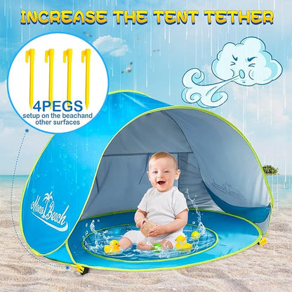 Carpa de bebe playera con piscina - KIDS™️